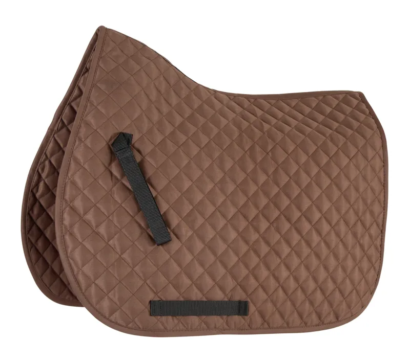 Shires Performance Lite Saddlecloth Brown